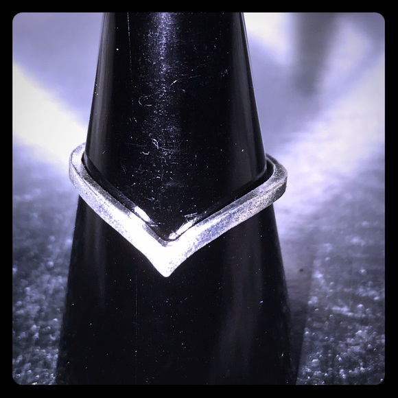 Vintage Jewelry - 🔴Retro Bohemian V-Shaped Silver Ring